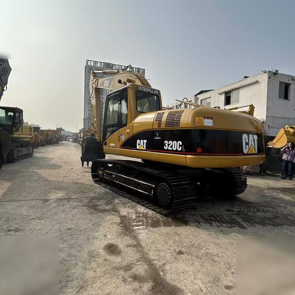2008 Caterpillar 320CL excavatrice sur chenilles, vue arrière trois-quarts 2008 Caterpillar 320CL excavatrice sur chenilles, vue arrière trois-quarts