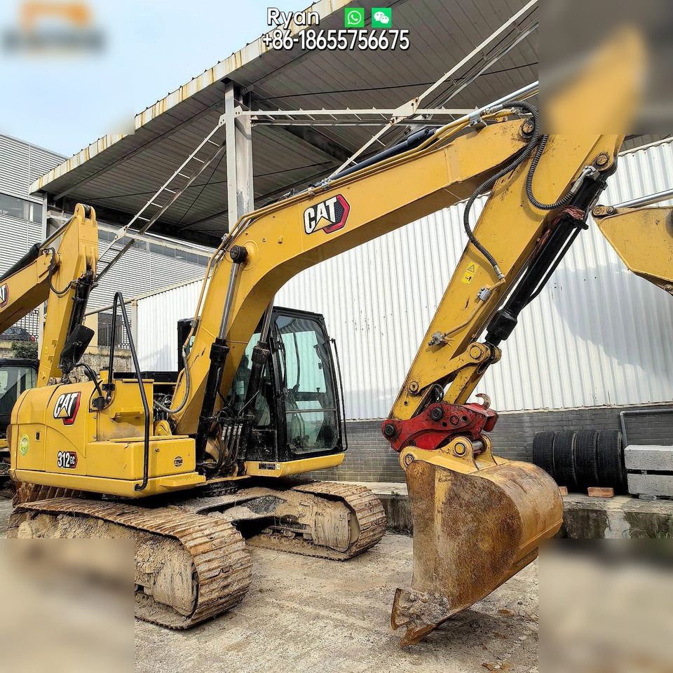 2024 Caterpillar 312GC crawler excavator, side view 2024 Caterpillar 312GC crawler excavator, side view