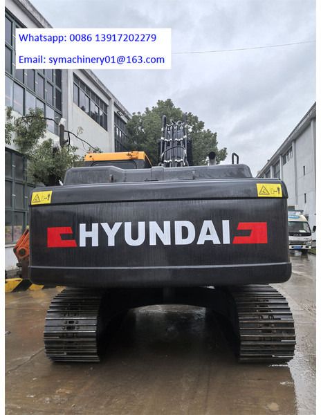 2023 Hyundai R220LC-9S crawler excavator rear view