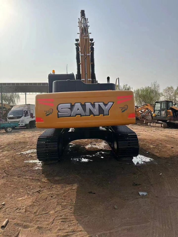 2018 Sany 215C crawler excavator, rear view