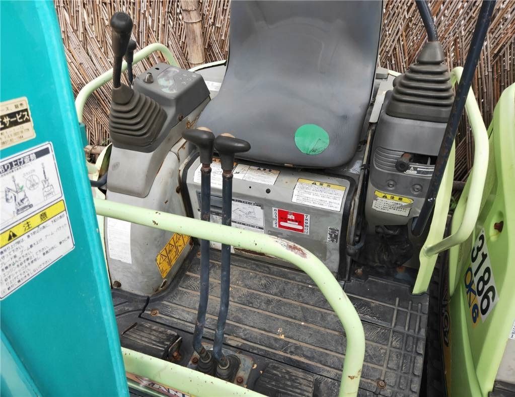2023 Yanmar VIO15 mini excavator operator station view 2023 Yanmar VIO15 mini excavator operator station view