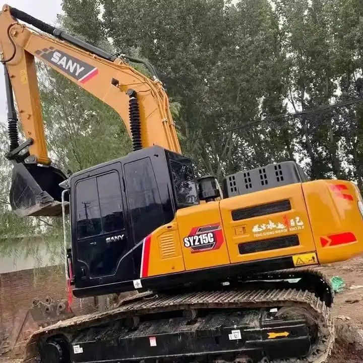 2020 Sany SY215C crawler excavator side view 2020 Sany SY215C crawler excavator side view