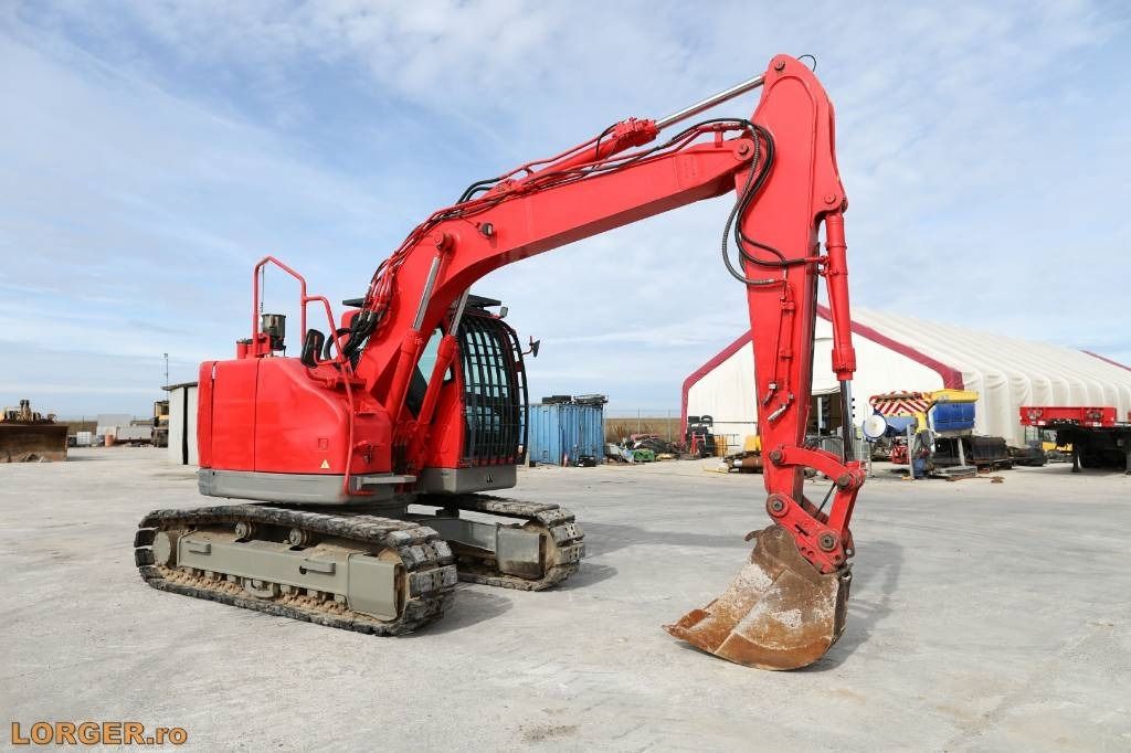 2014 Hyundai R145LCR crawler excavator, side view