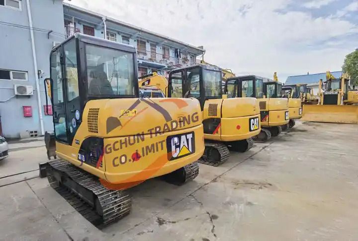 2016 Caterpillar 306D excavator, rear three-quarter view 2016 Caterpillar 306D excavator, rear three-quarter view