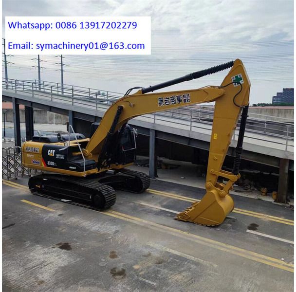 2022 Caterpillar 330D2L crawler excavator, side profile view