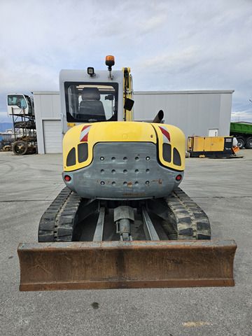 2015 Wacker Neuson 75Z3 crawler excavator, rear view 2015 Wacker Neuson 75Z3 crawler excavator, rear view