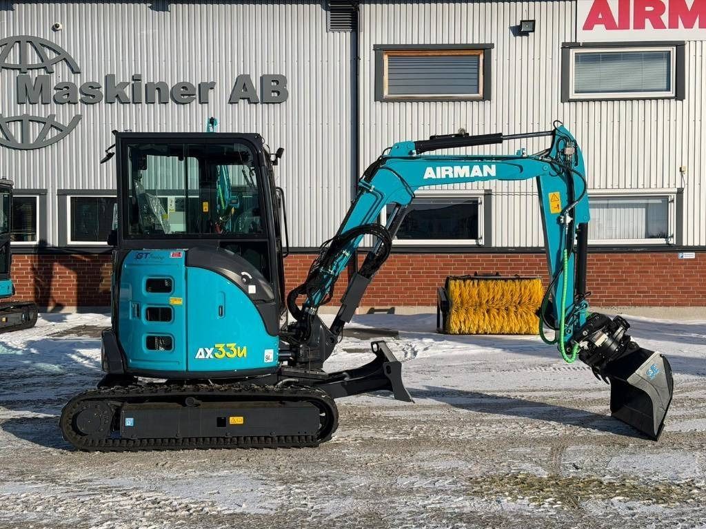 2023 Airman AX33U mini excavator side view