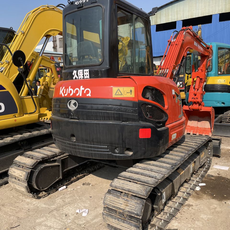 2026 Kubota U40-3 mini excavator, rear three-quarter view 2026 Kubota U40-3 mini excavator, rear three-quarter view