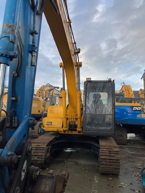 2008 Sany 135C crawler excavator, front view