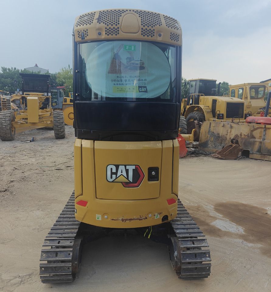 2020 Caterpillar 302CR mini excavator, rear view 2020 Caterpillar 302CR mini excavator, rear view
