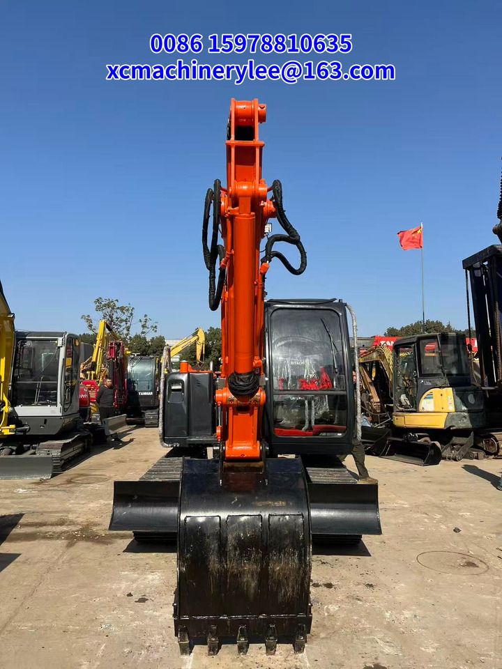 2023 Hitachi ZX70 crawler excavator, front view 2023 Hitachi ZX70 crawler excavator, front view
