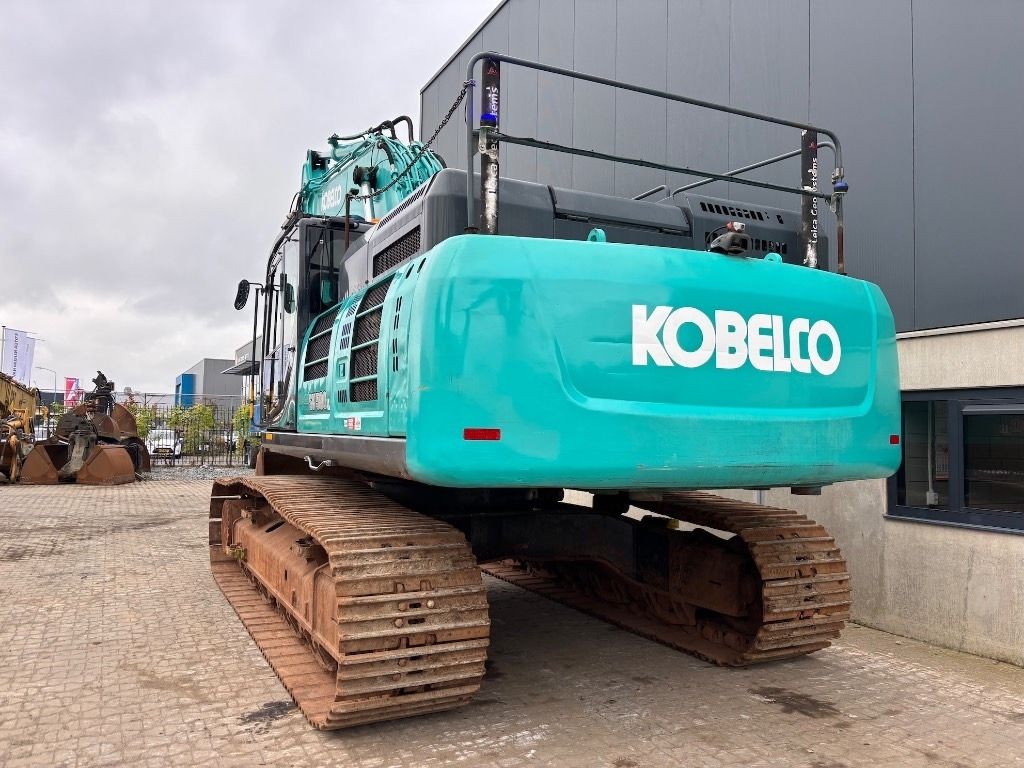2018 Kobelco SK500LC-10 crawler excavator rear view