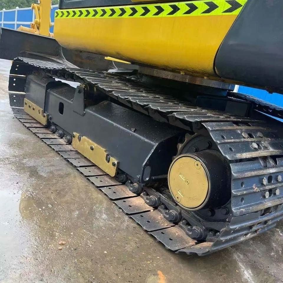 2023 Komatsu PC56-7 mini excavator track assembly view