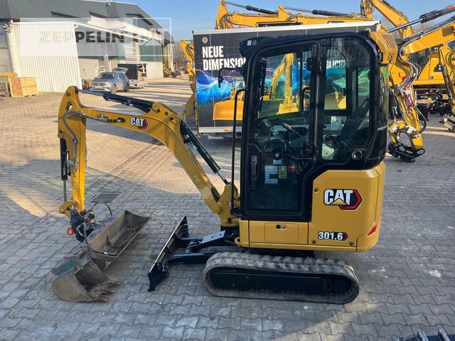 2022 Caterpillar 301.6-05A mini excavator side view 2022 Caterpillar 301.6-05A mini excavator side view