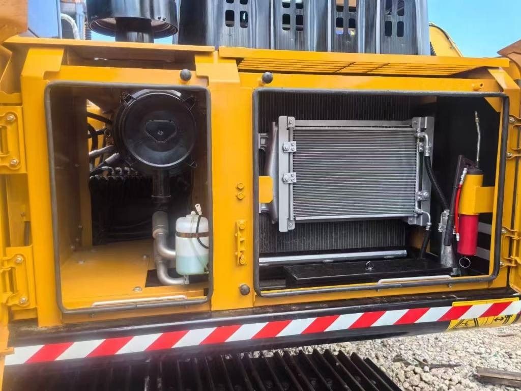 2024 Sany SY215C crawler excavator engine compartment view
