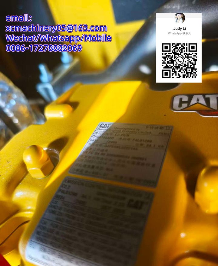 2026 Caterpillar 305.5 mini excavator engine identification plate