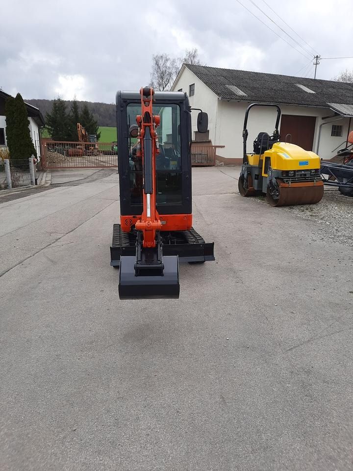 2015 Yanmar KX 016-4 mini excavator, front view