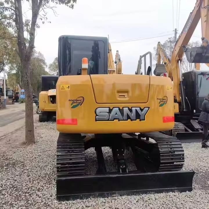 2024 Sany SY75C mini excavator rear view