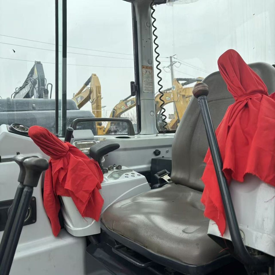2024 Yanmar VIO35 Mini Excavator interior cab view 2024 Yanmar VIO35 Mini Excavator interior cab view