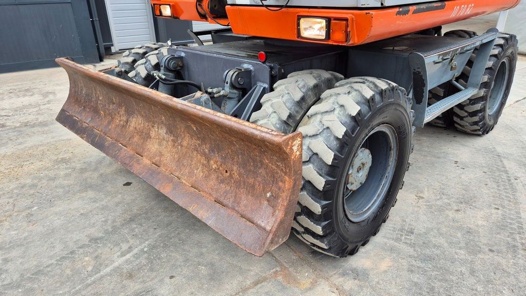 2005 Atlas 1605 wheel excavator dozer blade view 2005 Atlas 1605 wheel excavator dozer blade view