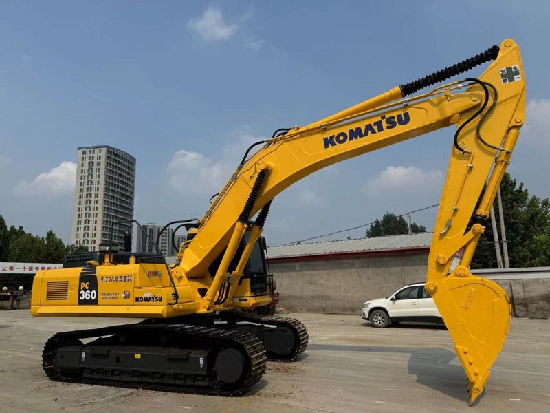 2025 Komatsu PC360 crawler excavator, side profile view 2025 Komatsu PC360 crawler excavator, side profile view