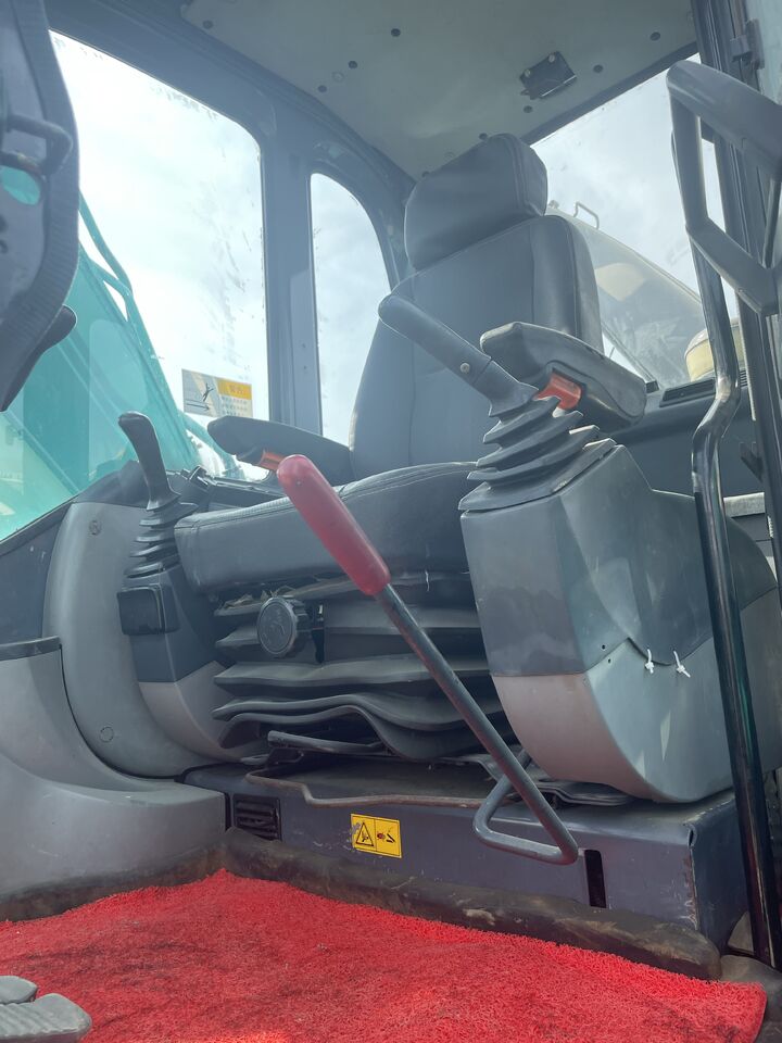 2023 Kobelco SK130-8 crawler excavator cab interior 2023 Kobelco SK130-8 crawler excavator cab interior