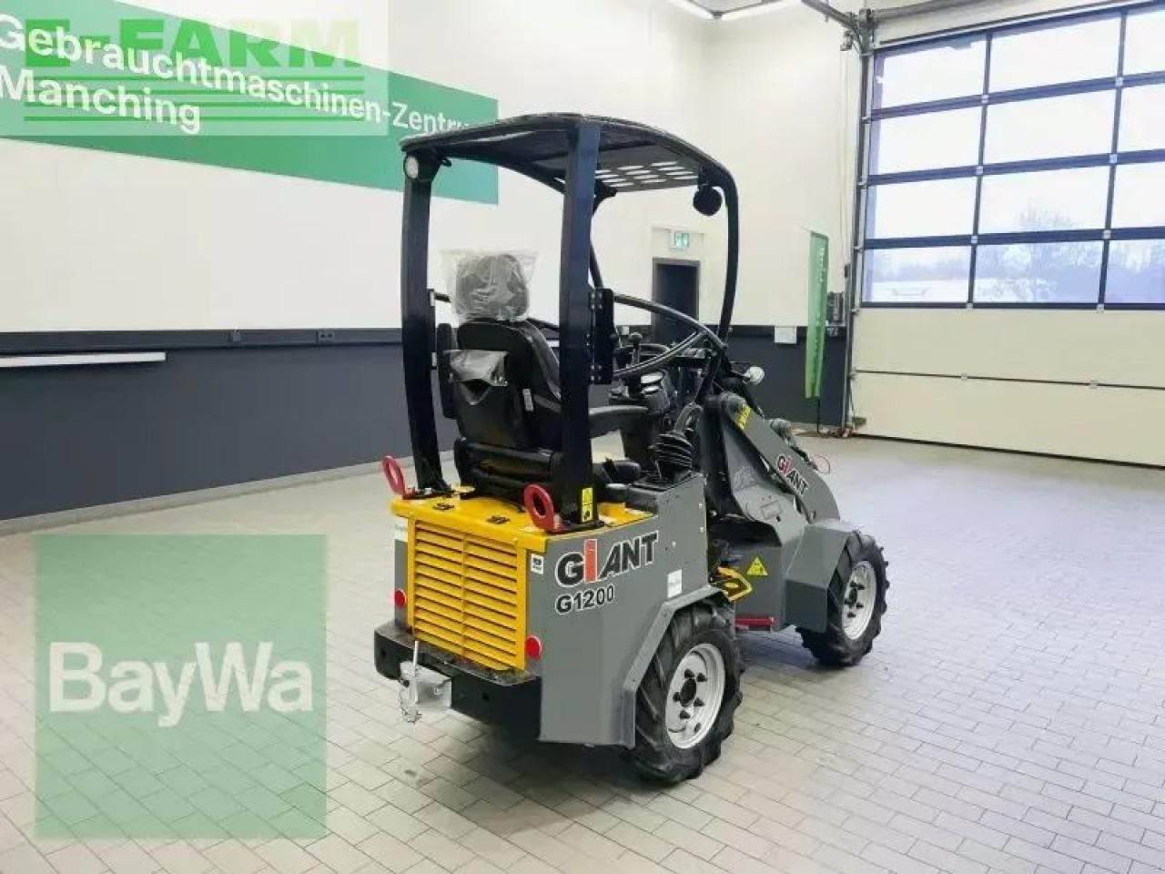2023 Giant G1200 mini excavator, rear three-quarter view