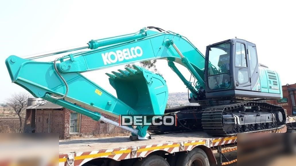 2026 Kobelco SK220XDLC-10 crawler excavator, side profile view 2026 Kobelco SK220XDLC-10 crawler excavator, side profile view