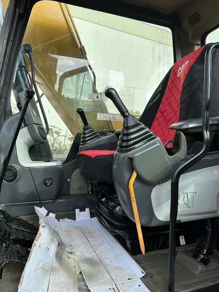 2016 Caterpillar 312D2 crawler excavator interior cab view 2016 Caterpillar 312D2 crawler excavator interior cab view