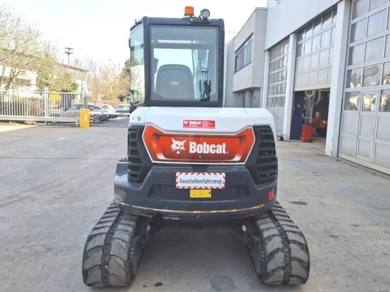2023 Bobcat E55 Z mini excavator rear view 2023 Bobcat E55 Z mini excavator rear view