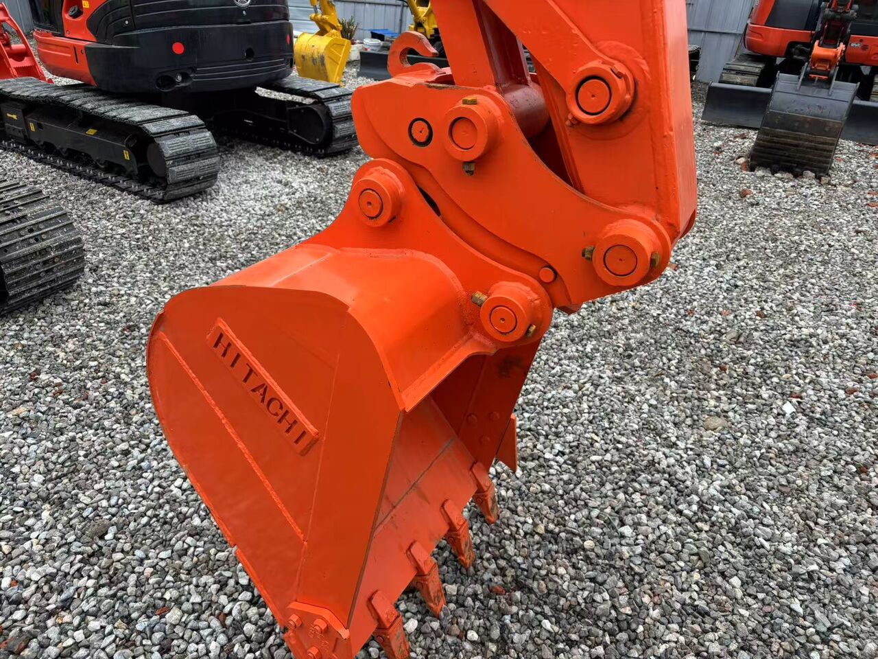 2023 Hitachi ZX70-5G mini excavator bucket detail 2023 Hitachi ZX70-5G mini excavator bucket detail