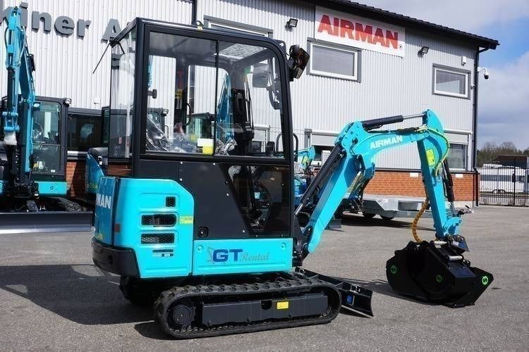 2023 Airman AX19-7 mini excavator, side view