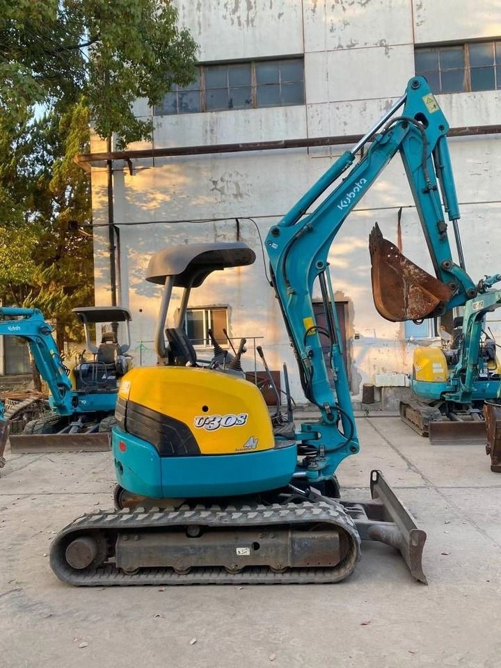 2020 Kubota U-30-3 S mini excavator, side profile view