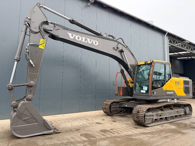 2025 Volvo EC210 crawler excavator side profile