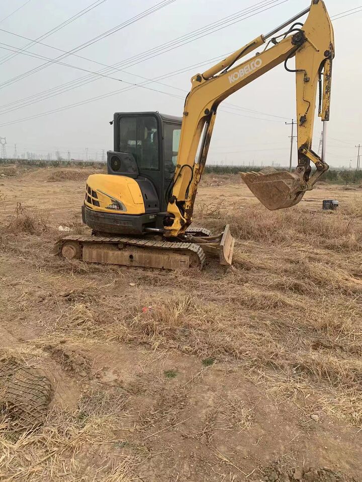 2024 Kobelco SK55SR excavator, side view 2024 Kobelco SK55SR excavator, side view