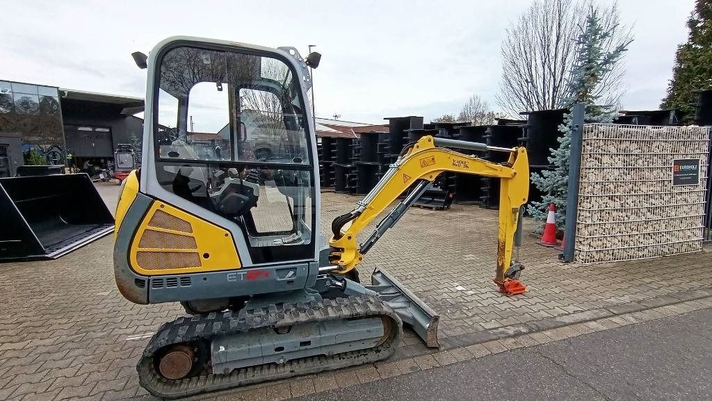 2018 Wacker Neuson ET24 mini excavator, side view