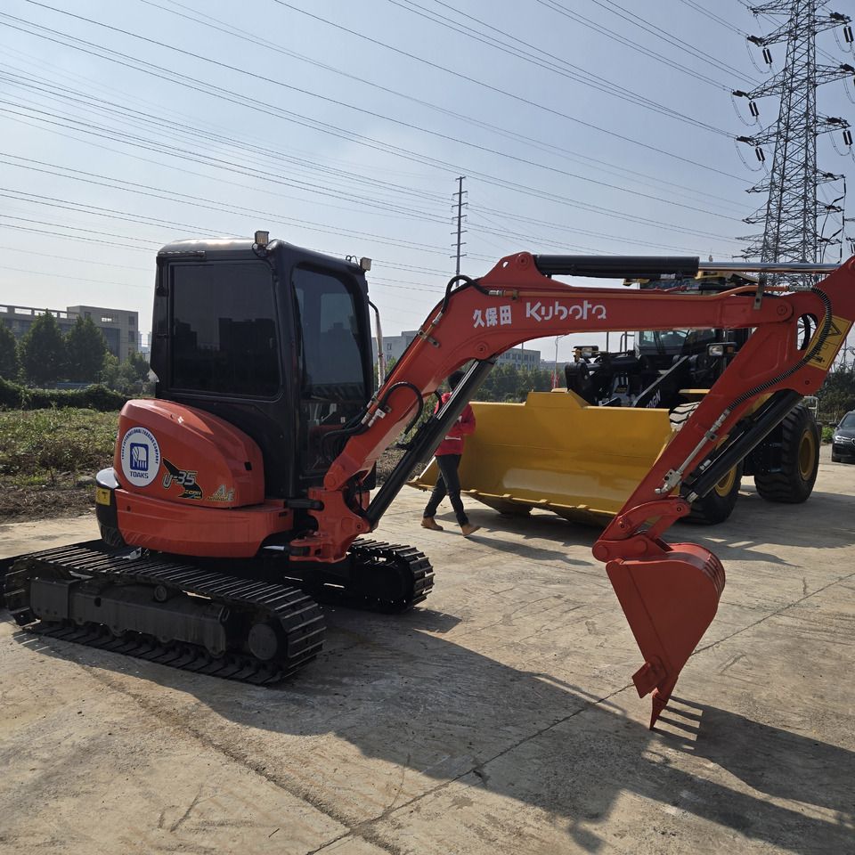 2023 Kubota U35 mini excavator, side profile view 2023 Kubota U35 mini excavator, side profile view