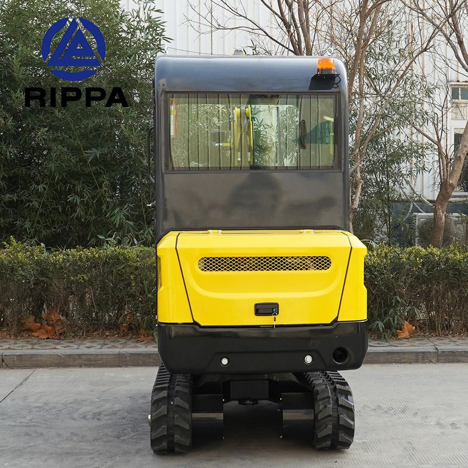 2026 Rippa R330 mini excavator, rear view 2026 Rippa R330 mini excavator, rear view