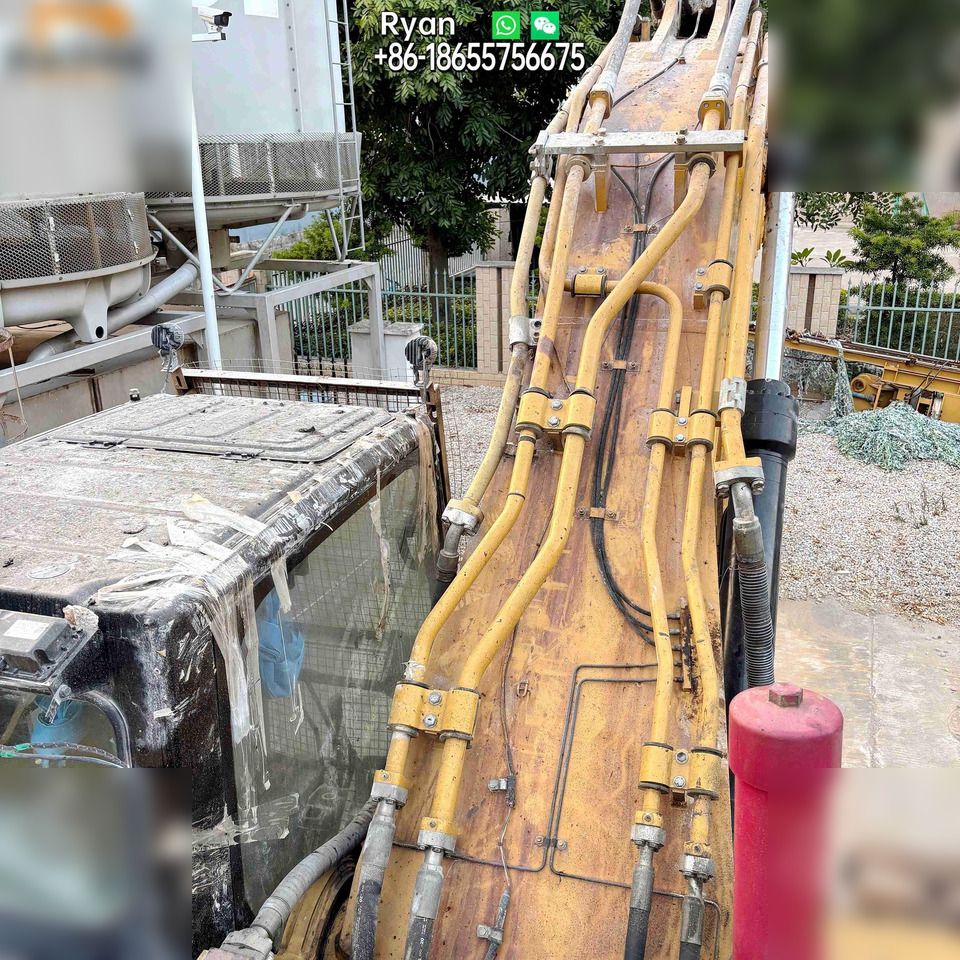 2021 Caterpillar 350 crawler excavator boom and cab view 2021 Caterpillar 350 crawler excavator boom and cab view