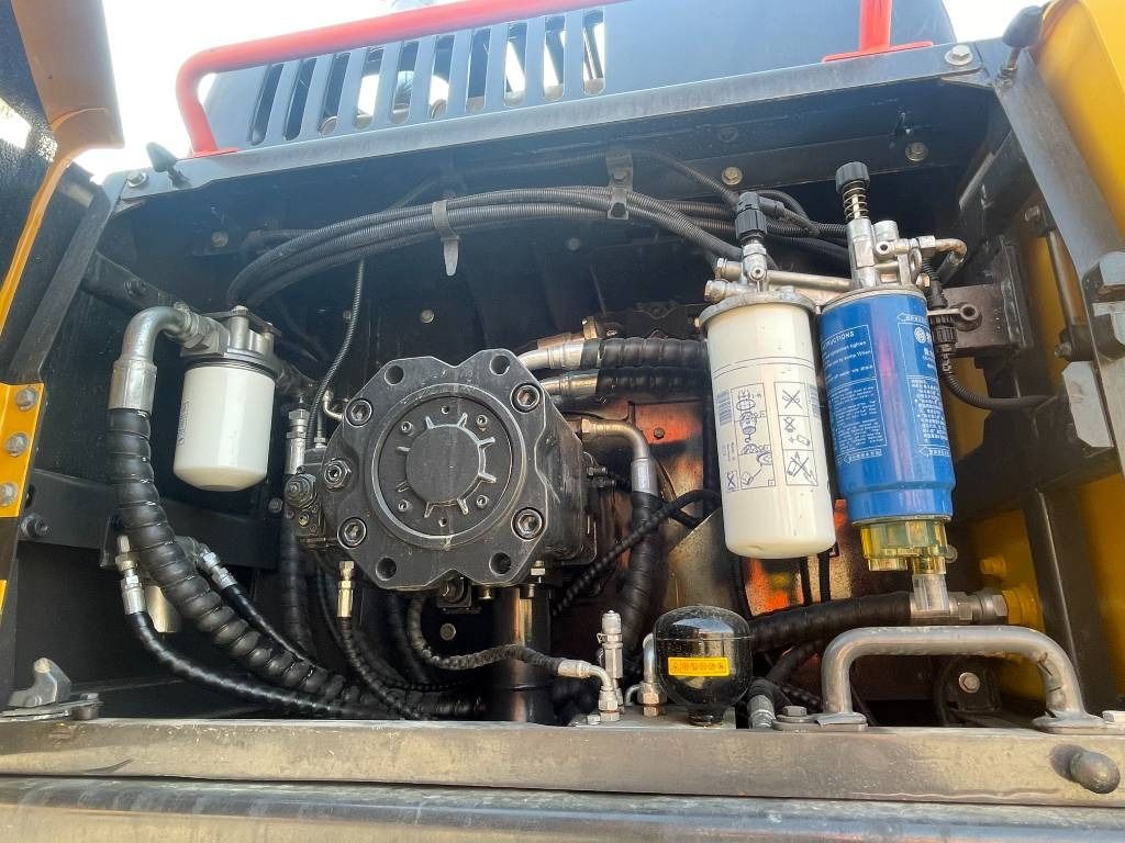 2024 Volvo EC380 crawler excavator engine compartment view