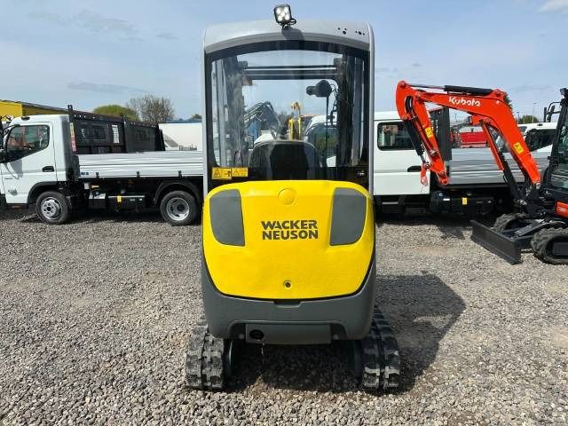 2023 Wacker Neuson ET18 mini excavator, rear view 2023 Wacker Neuson ET18 mini excavator, rear view
