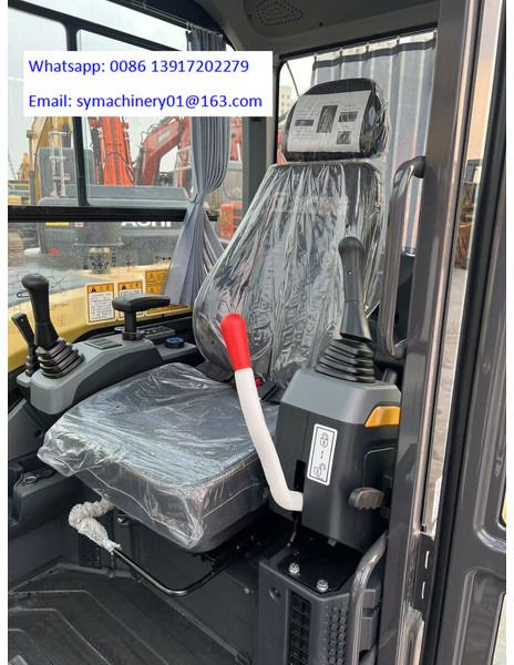 2026 XCMG XE60GPRO mini excavator cab interior view