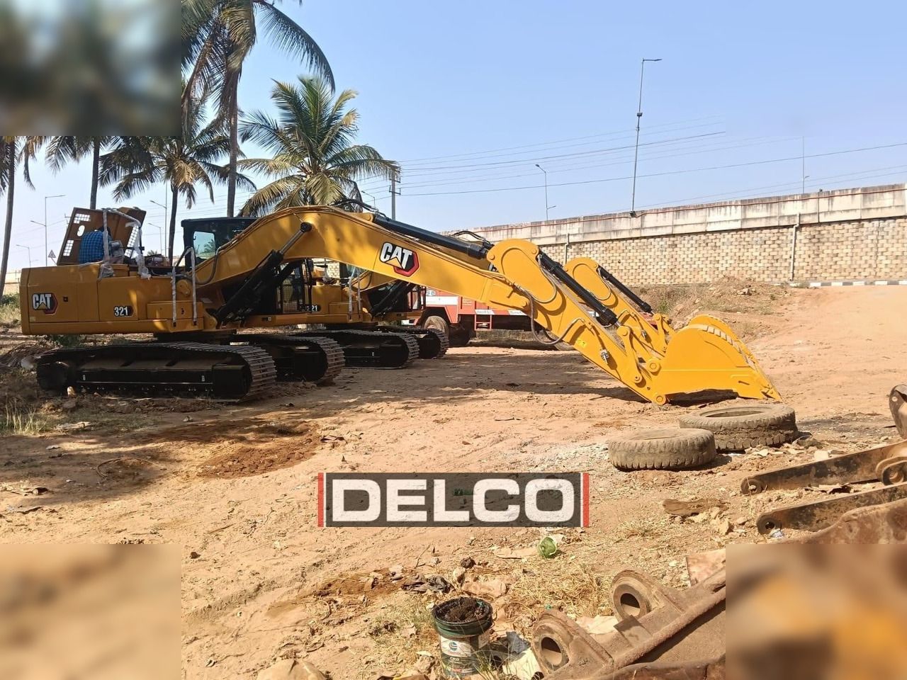 2026 Caterpillar 321 crawler excavator, side profile view 2026 Caterpillar 321 crawler excavator, side profile view
