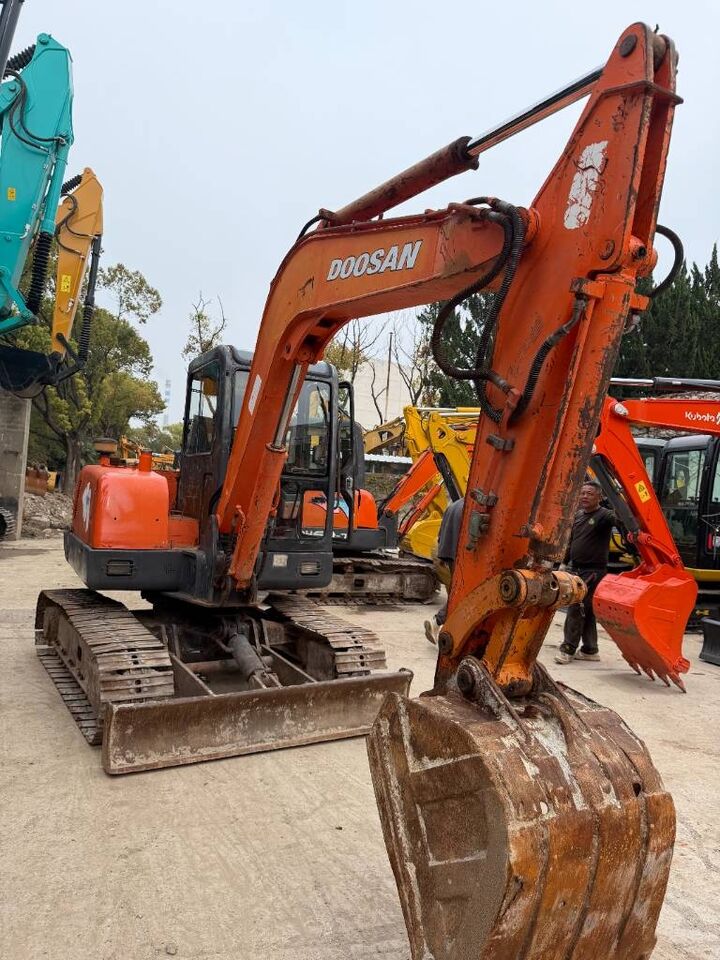 2024 Doosan DH55 crawler excavator, front three-quarter view 2024 Doosan DH55 crawler excavator, front three-quarter view