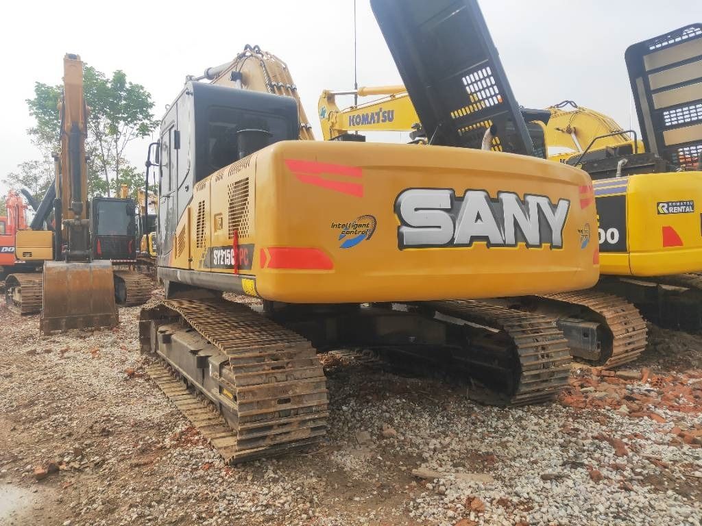 2023 Sany SY215-9 crawler excavator rear view 2023 Sany SY215-9 crawler excavator rear view