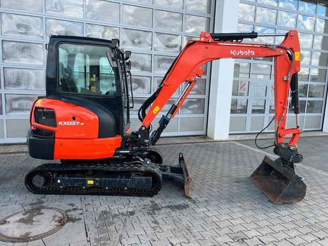2024 Kubota KX037-4 mini excavator, side view