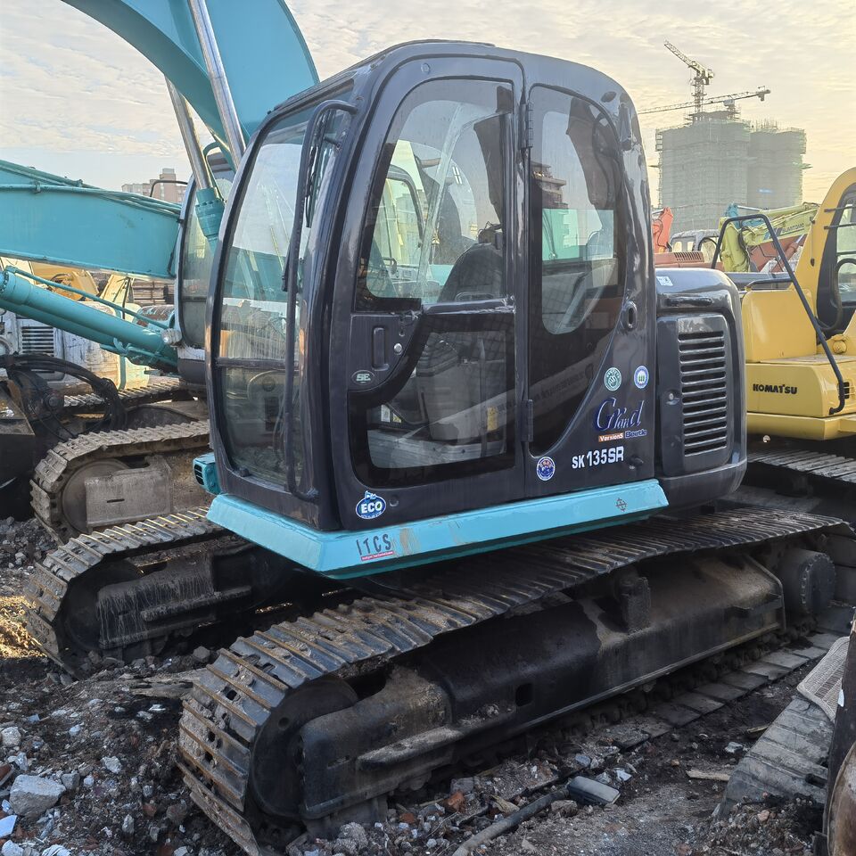 2024 Kobelco SK135SR crawler excavator cab view 2024 Kobelco SK135SR crawler excavator cab view