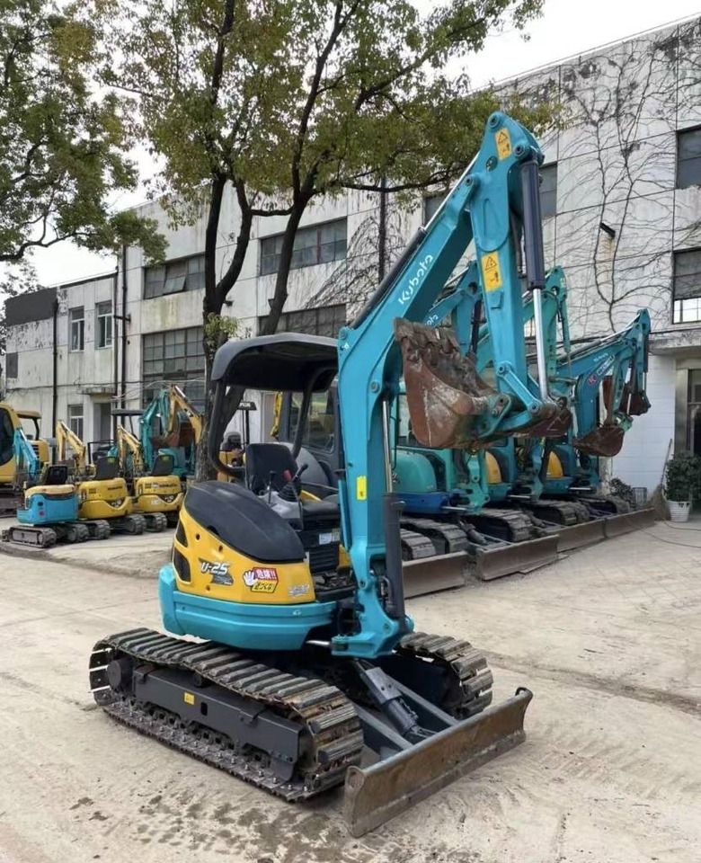 2024 Kubota U25 mini excavator, front three-quarter view 2024 Kubota U25 mini excavator, front three-quarter view