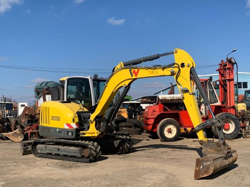 2020 Wacker Neuson ET65 mini excavator, side view 2020 Wacker Neuson ET65 mini excavator, side view