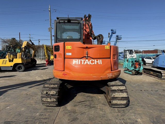 2016 Hitachi ZX75USK-5B crawler excavator rear view